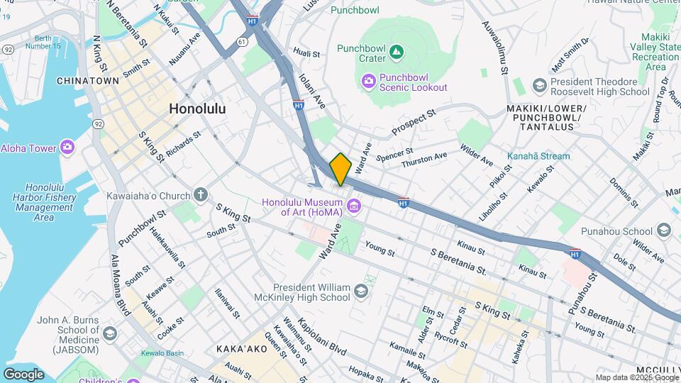 Alohalani Tropicana Mapa y Detalles de la Ubicación