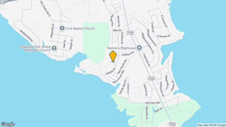 184 Lions Cir Map and Location Details