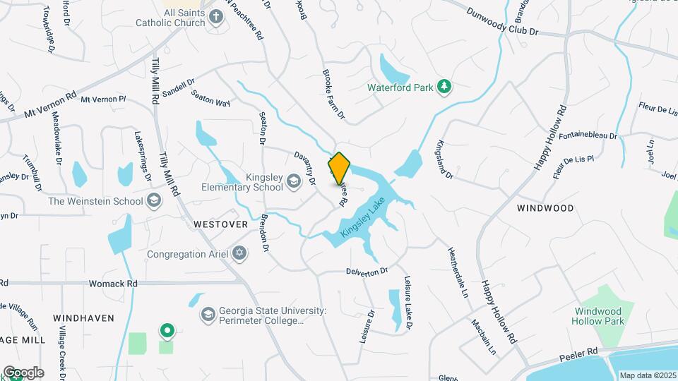 5224 N Peachtree Rd Map and Location Details