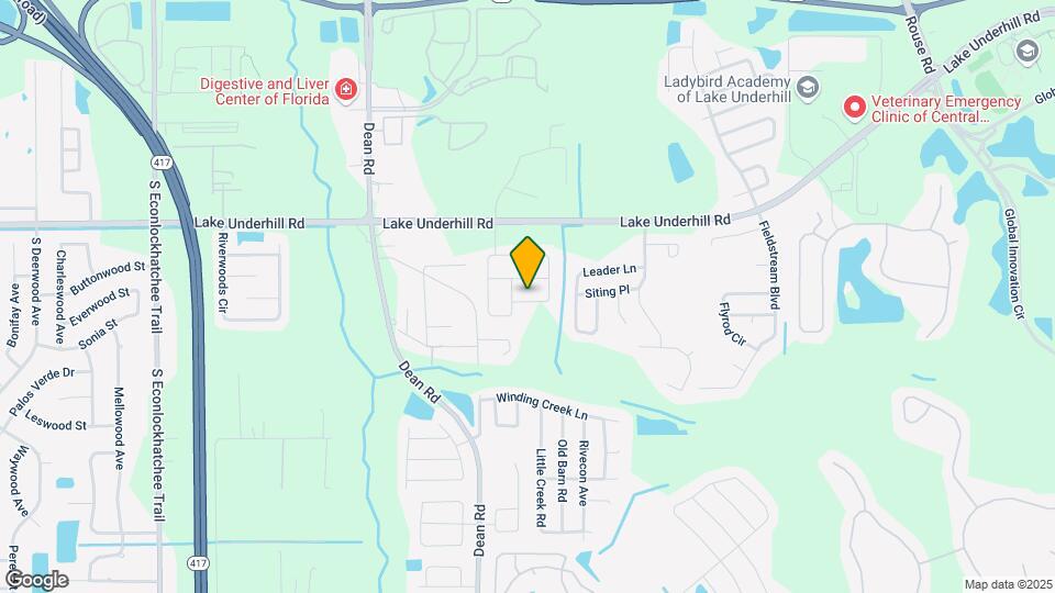 1225 Bristol Oaks Way Map and Location Details