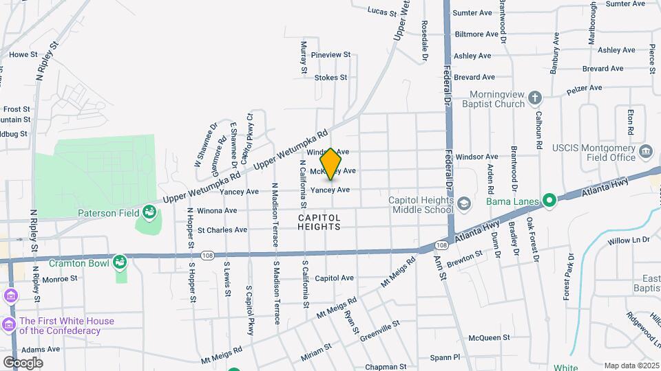 1937 Yancey Ave Map and Location Details