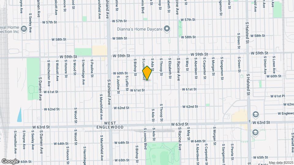 6035 S Loomis Blvd Mapa y Detalles de la Ubicación