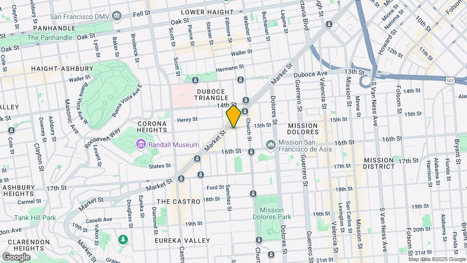 2057 15th St Map and Location Details