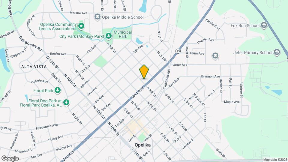 207 N 5th St Map and Location Details