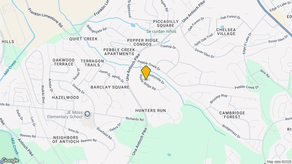 2324 Rader Ridge Rd Map and Location Details