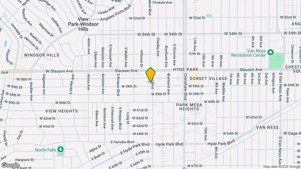 3601 W 59th St Mapa y Detalles de la Ubicación