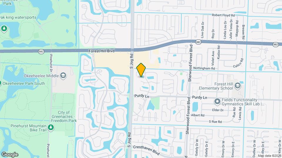 6454 Red Pine Ln Map and Location Details