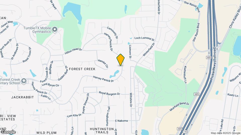 3920 Harvey Penick Dr Map and Location Details