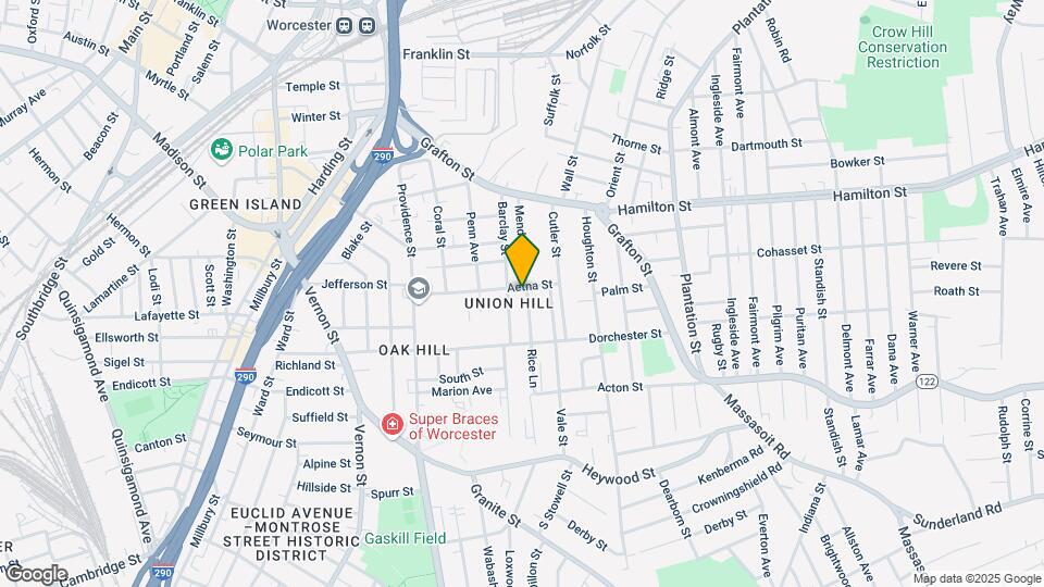 40 Aetna St Map and Location Details