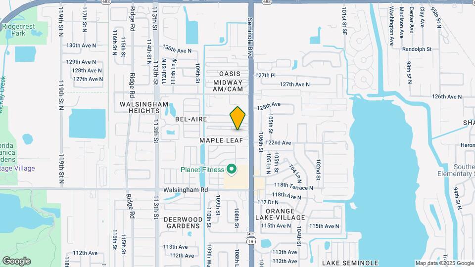 Paradise West Mobile Home Park Mapa y Detalles de la Ubicación
