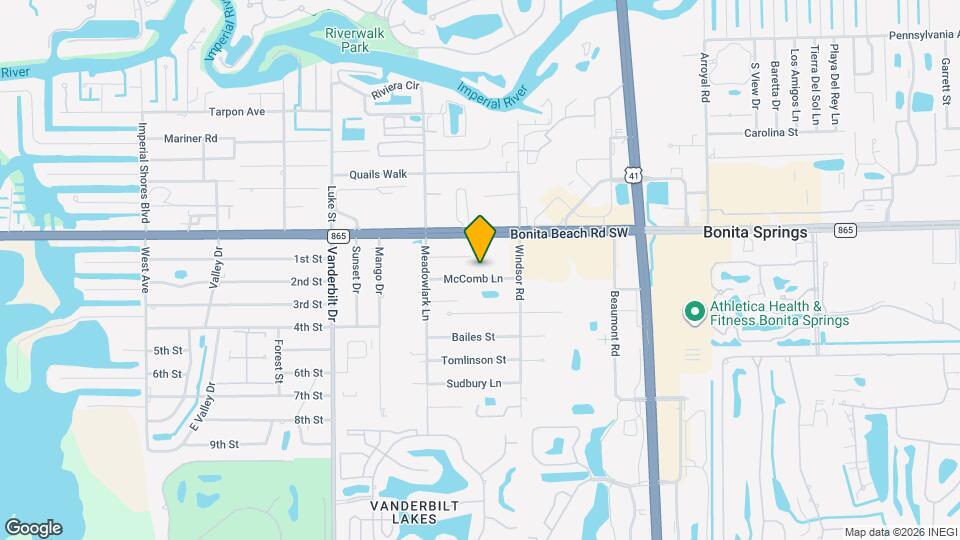 3616 McComb Ln Map and Location Details