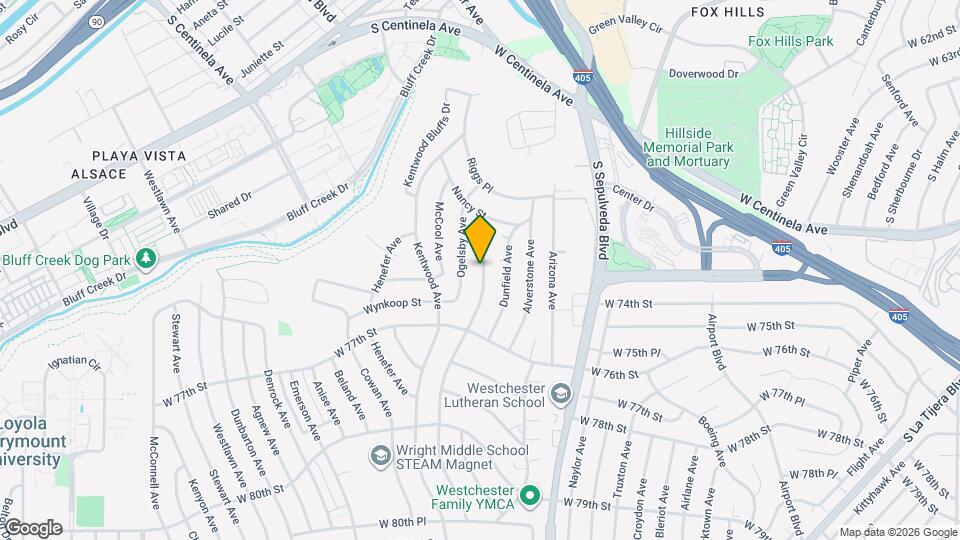 7403 El Manor Ave Map and Location Details