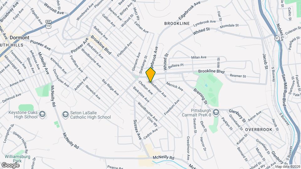 Creedmoor Court Map and Location Details