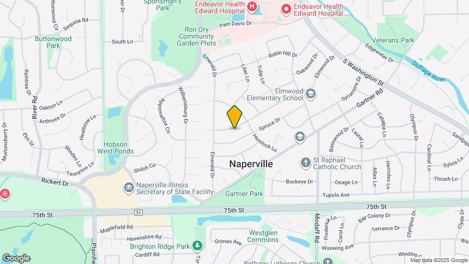 320 Elmwood Dr Map and Location Details