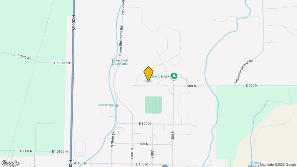 153 E 500 N Map and Location Details