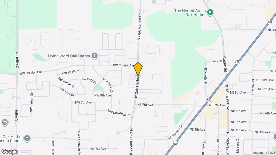 900 N Oak Harbor St Map and Location Details