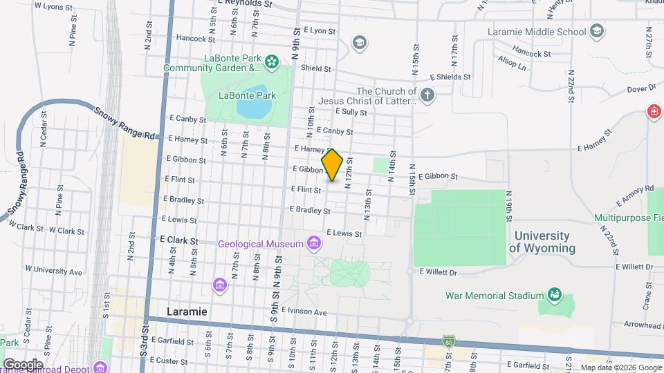 663 N 11th St, Unit 663 N. 11th Map and Location Details