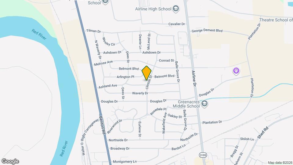 2425 Ashland Ave Map and Location Details