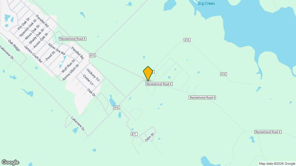 100 Shady Oaks Ln Map and Location Details