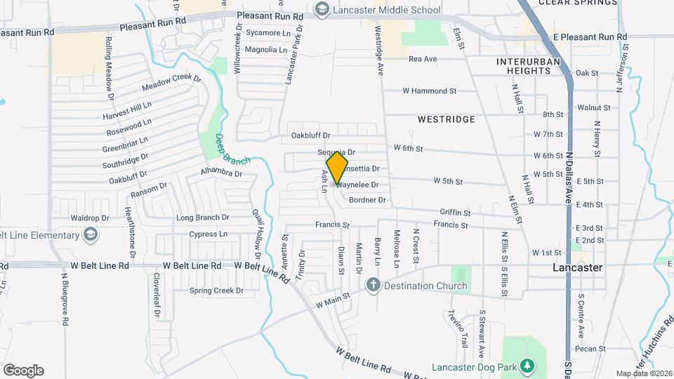 830 Bordner Dr Map and Location Details