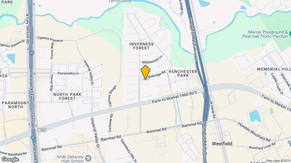 1111 Doral Ln Map and Location Details