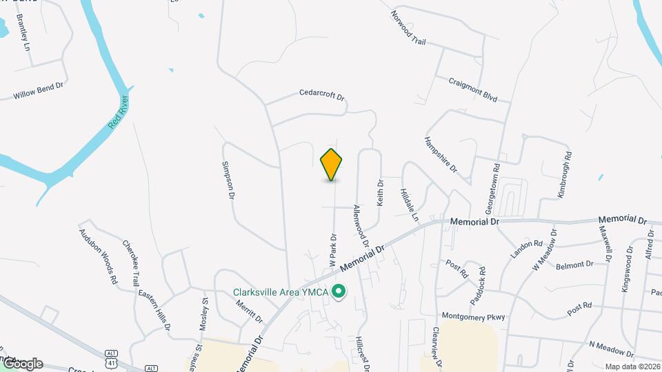 134 W Point Dr Map and Location Details