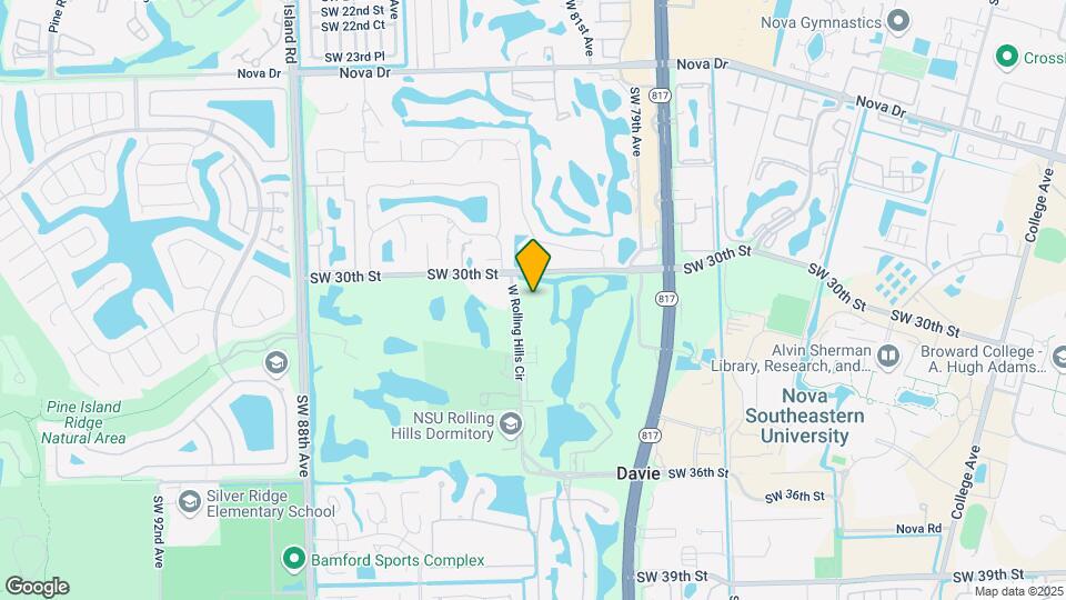 3100 W Rolling Hills Cir Map and Location Details
