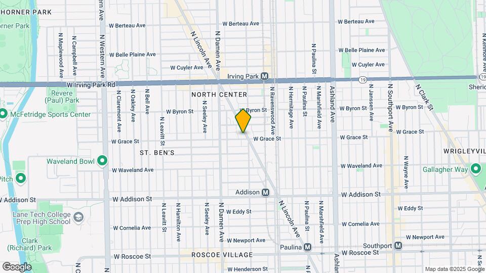 3800 N Lincoln Ave Mapa y Detalles de la Ubicación