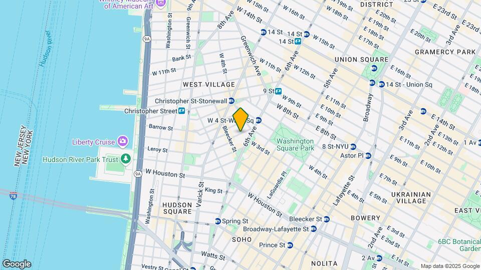 18 Cornelia Street Mapa y Detalles de la Ubicación