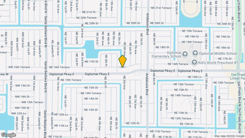 528 NE 16th Terrace, Unit E3 Map and Location Details