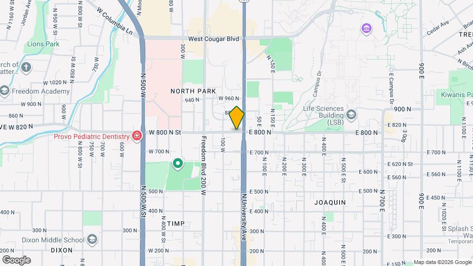 39-43 W 800 N St Map and Location Details