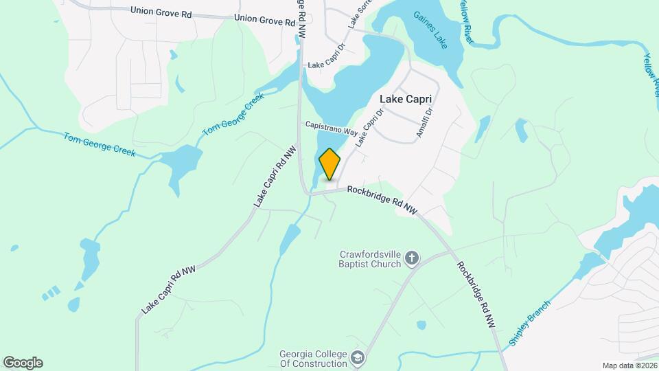2500 Rockbridge Rd NW, Unit SI ID1569851P Map and Location Details