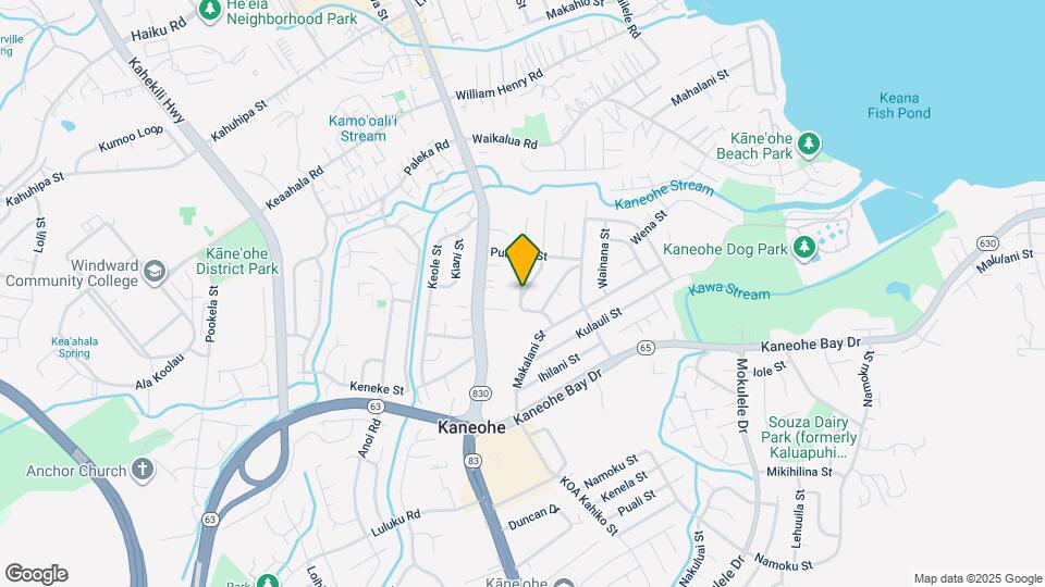 45-669 Waiawi St Map and Location Details