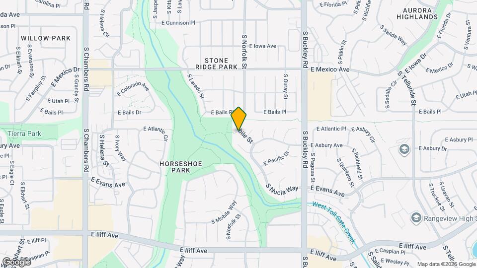 1949 S Mobile St Map and Location Details