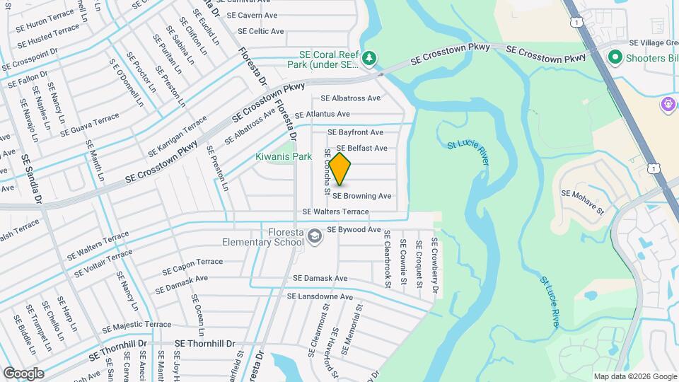 913 SE Browning Ave Map and Location Details