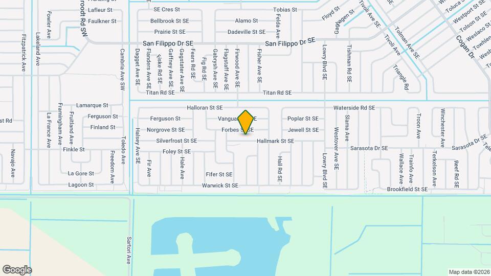 447 Hallmark St SE Mapa y Detalles de la Ubicación