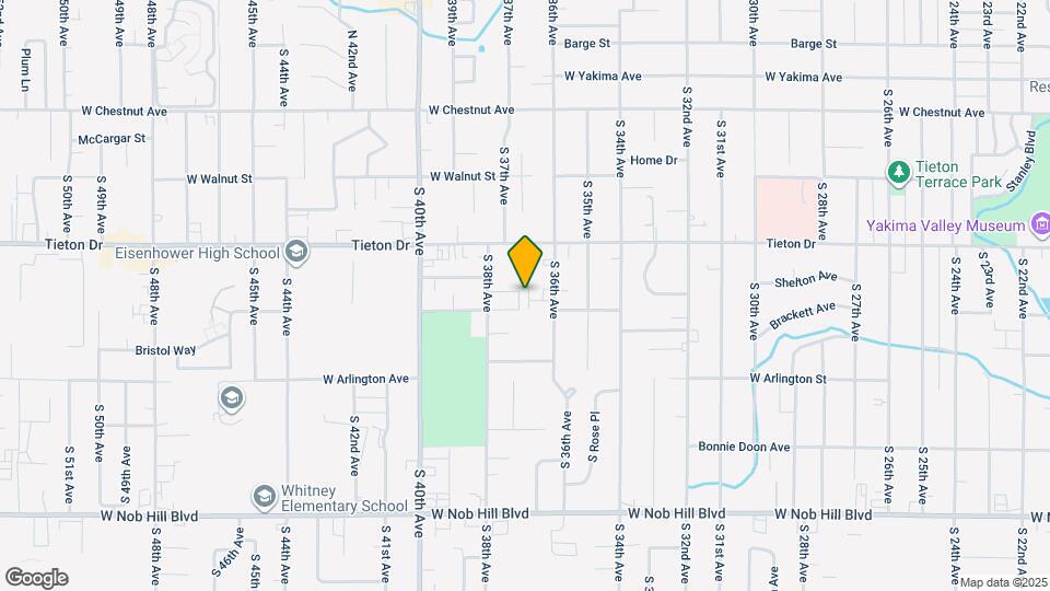 632 S 36th Ave Map and Location Details