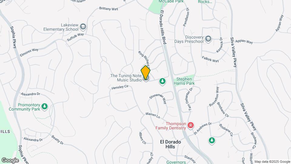 2825 King Edward Dr Mapa y Detalles de la Ubicación