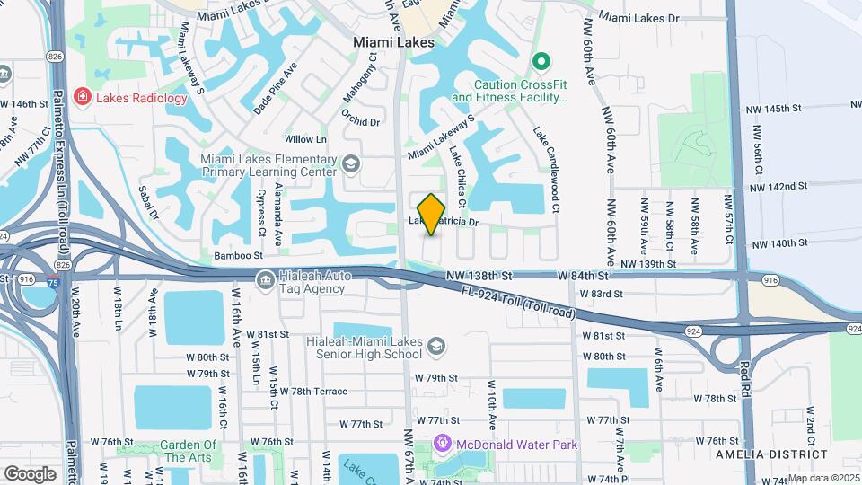 13900 Lake Placid Ct Map and Location Details