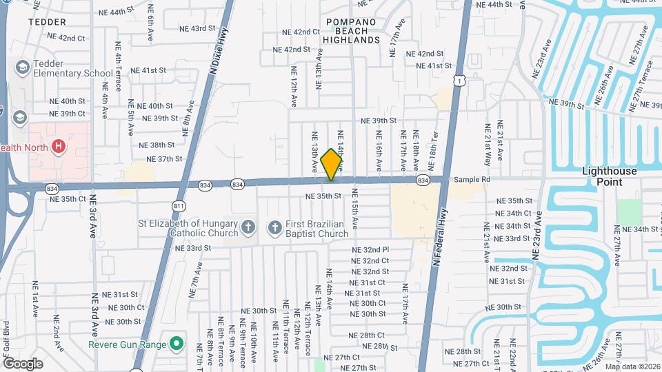 1450 E Sample Rd Mapa y Detalles de la Ubicación