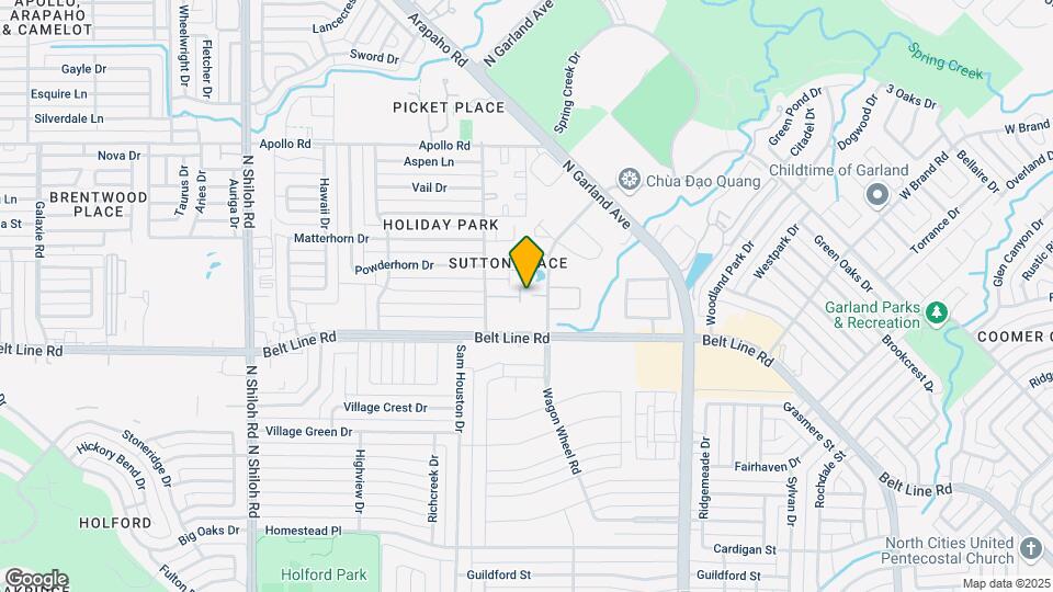 1806 Highbrook Ct Map and Location Details
