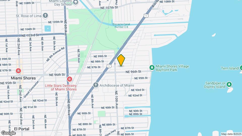1064 NE 97th St Map and Location Details