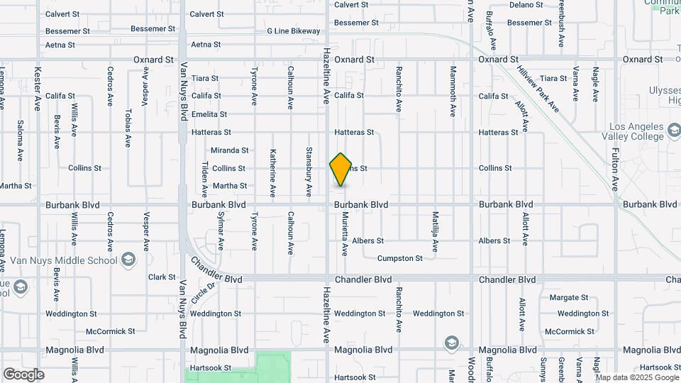 5623 Murietta Ave Map and Location Details