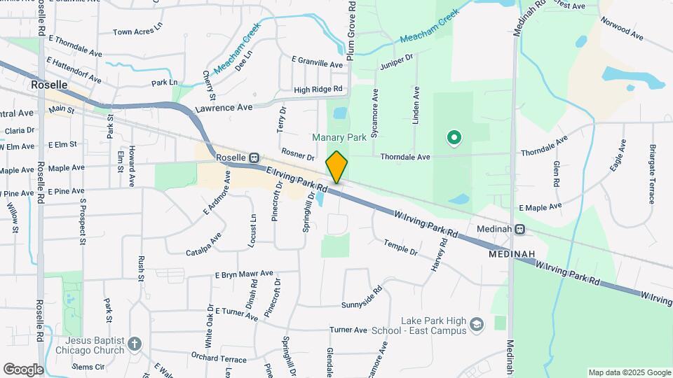 Roselle Station Apartments Map and Location Details