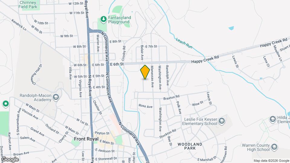 433 Belair Ave Map and Location Details