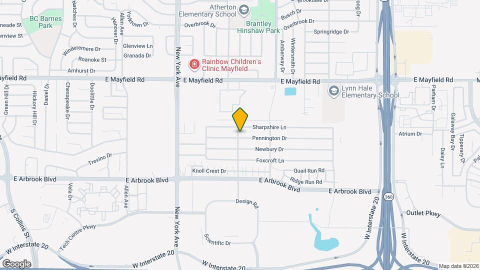2101 Pennington Dr Map and Location Details