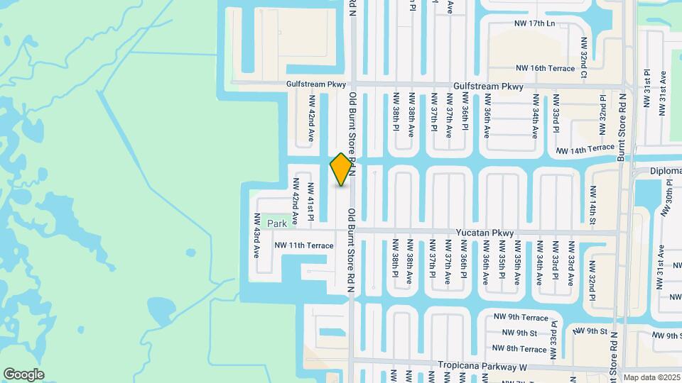 1307 NW 40th Pl Map and Location Details