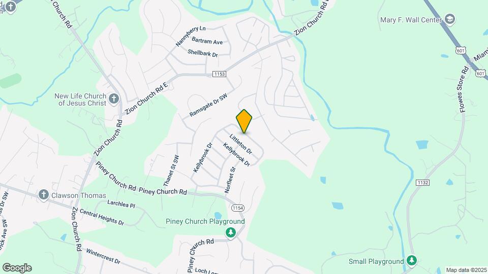 4201 Kellybrook Dr Map and Location Details