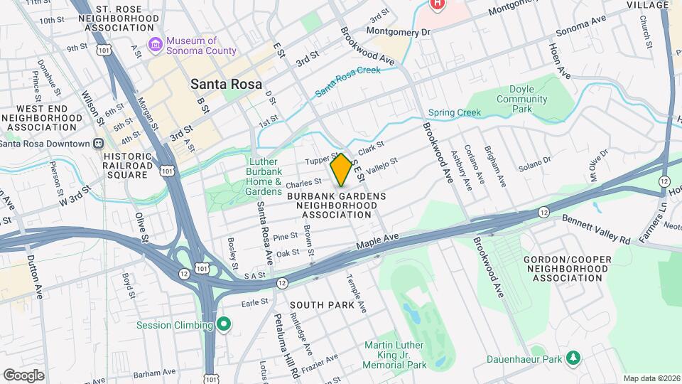 803 Wheeler St Map and Location Details