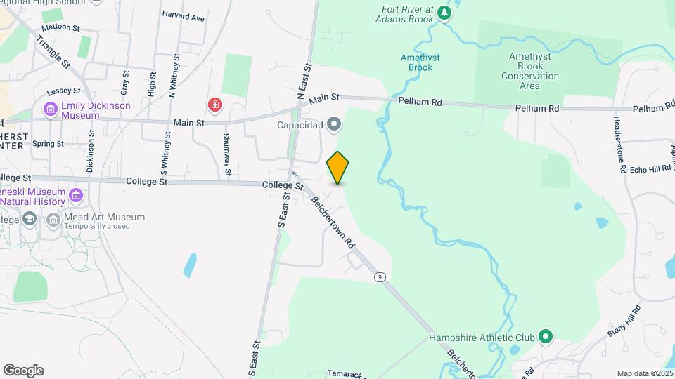 44 Belchertown Rd Map and Location Details